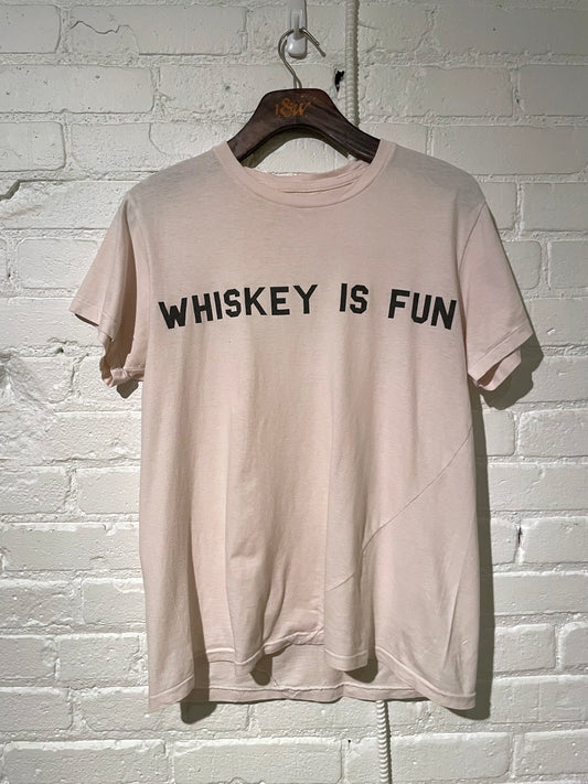 Vintage Graphic T-Shirt | Whiskey Is Fun | Heather Almond