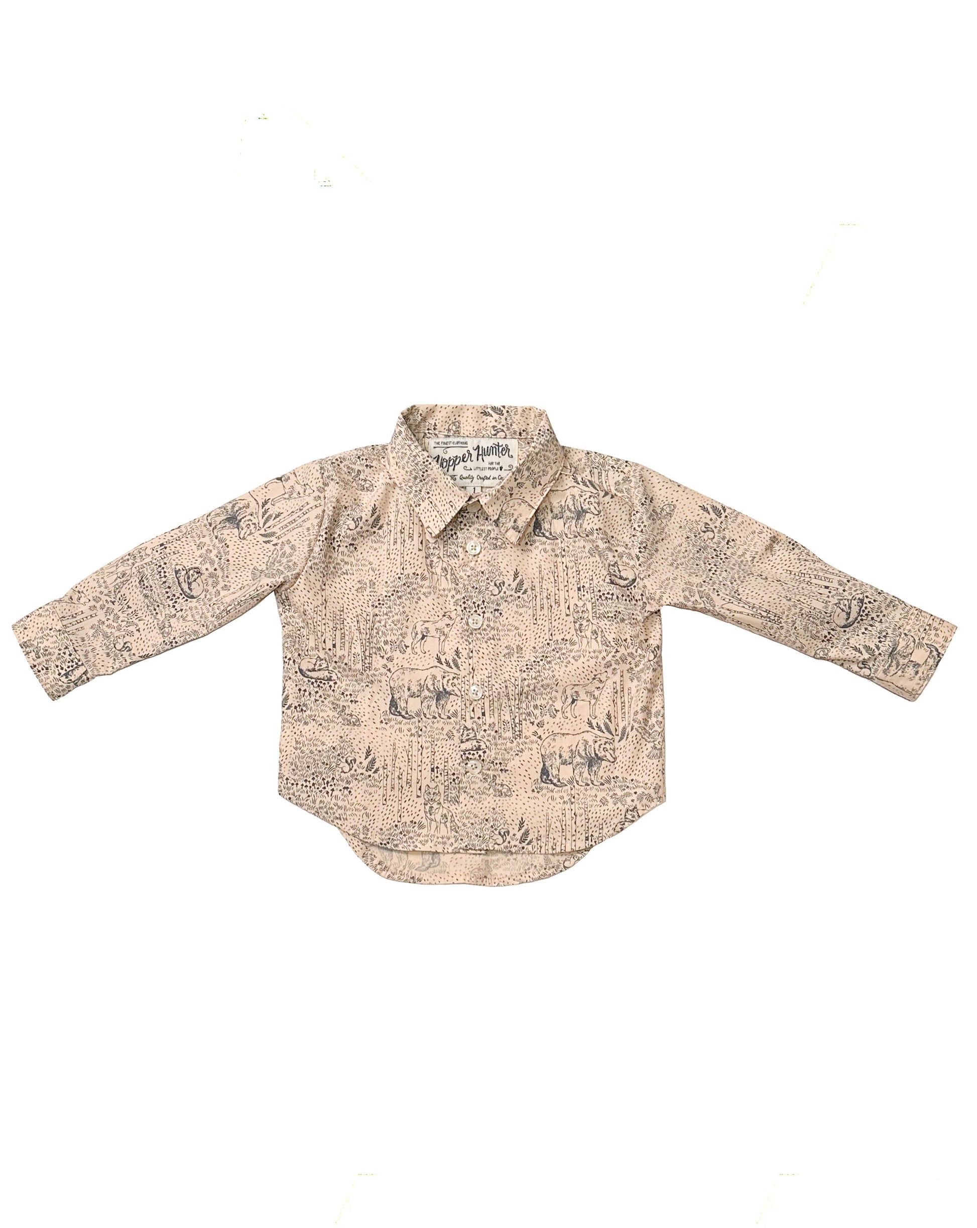 Made in Canada, Kids long sleeve shirt from 18 Waits — a Sustainable Men's clothing brand offering Vintage Inspired menswear and Rock and Roll Fashion. A refined Imogene and Willie alternative for those who value quality and character.