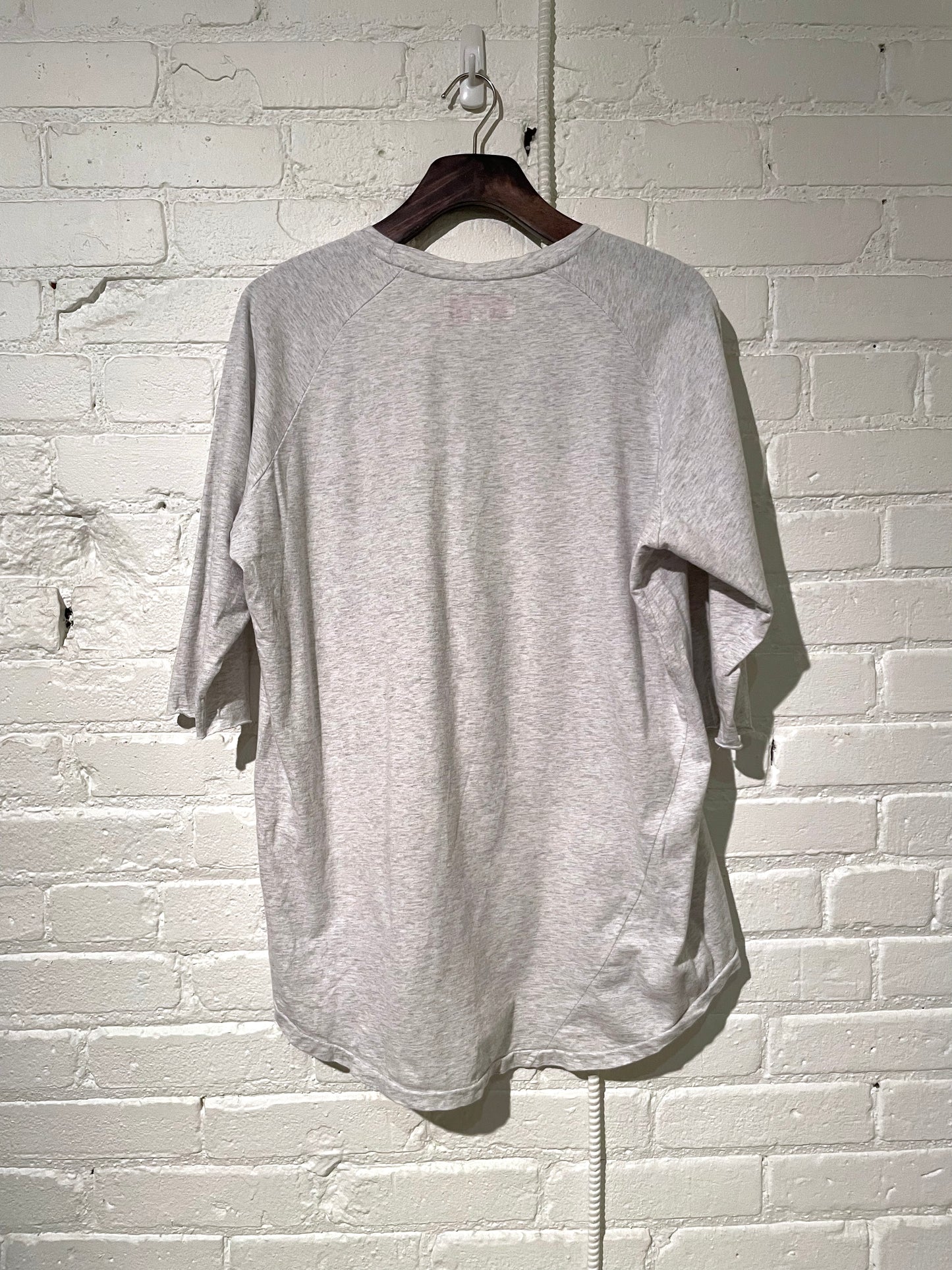 Vintage 3/4 length sleeve | Soft White Grey