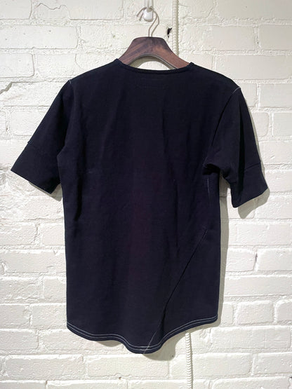 Vintage Hitchhiker Henley | Midnight French Terry