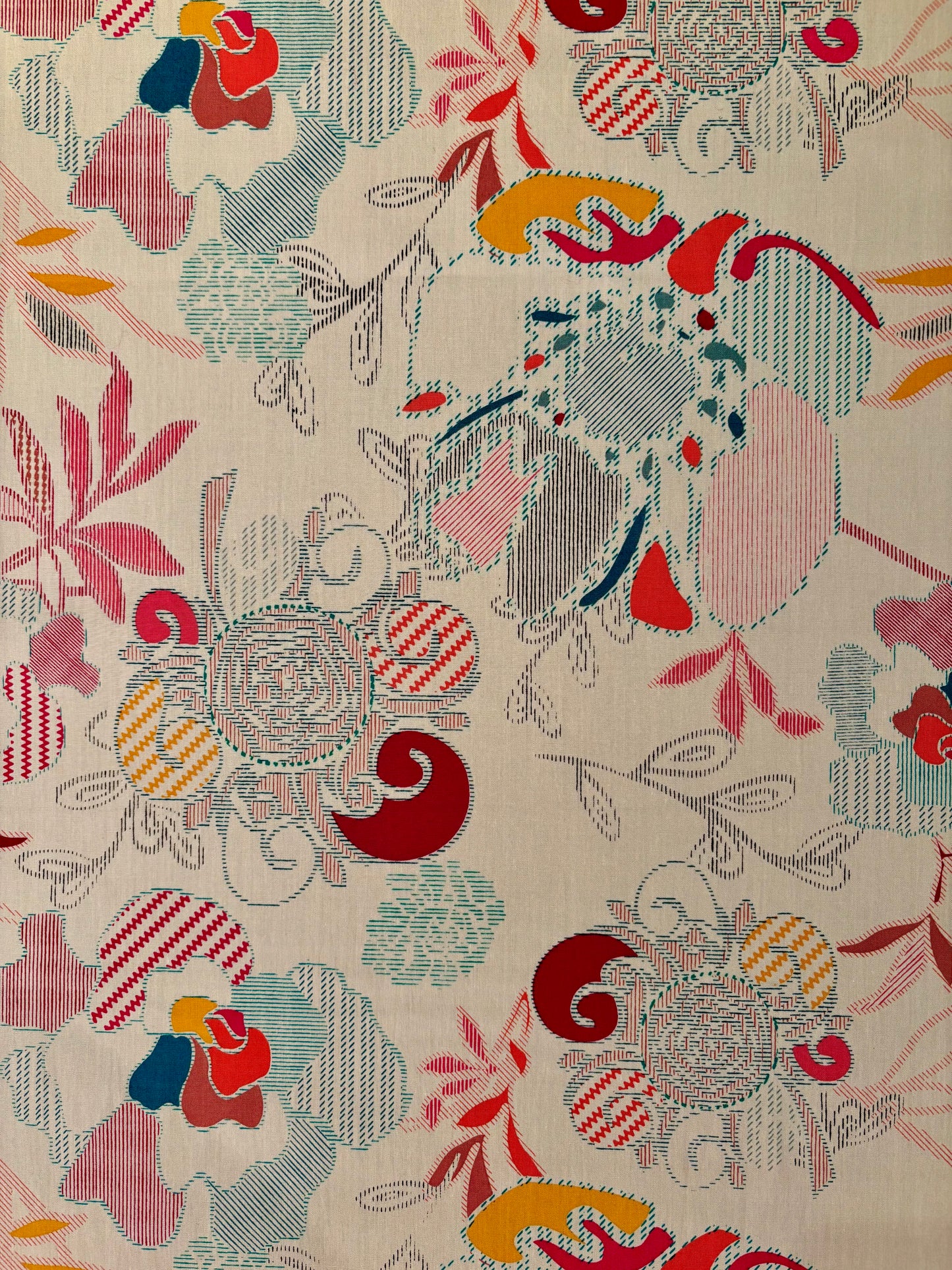 Fabric | Stitched Boho Garden Cotton