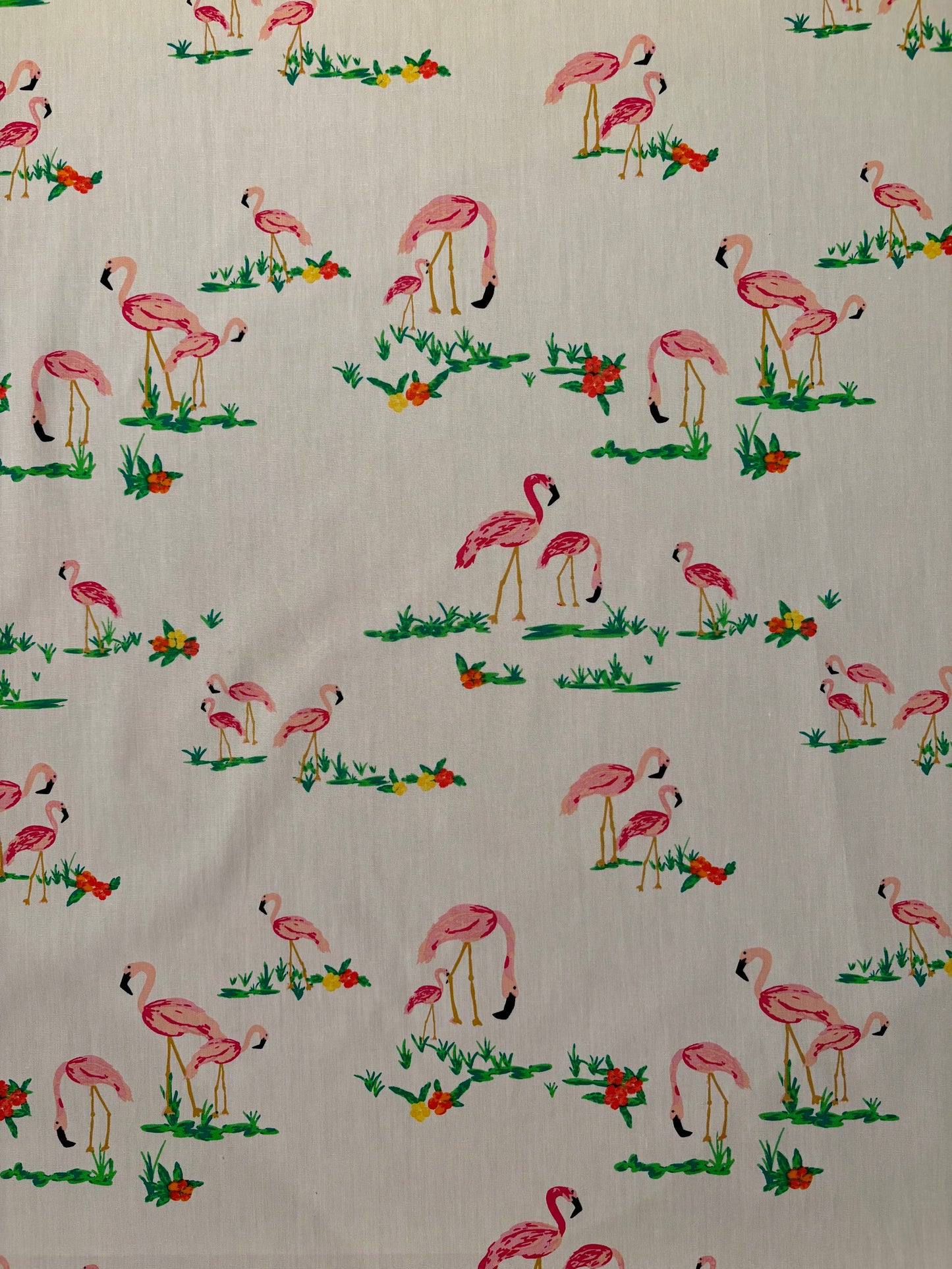 Fabric | Flamingo Fields Cotton