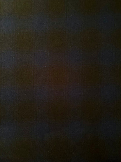 Fabric |  Navy/Black Plaid Cotton Flannel