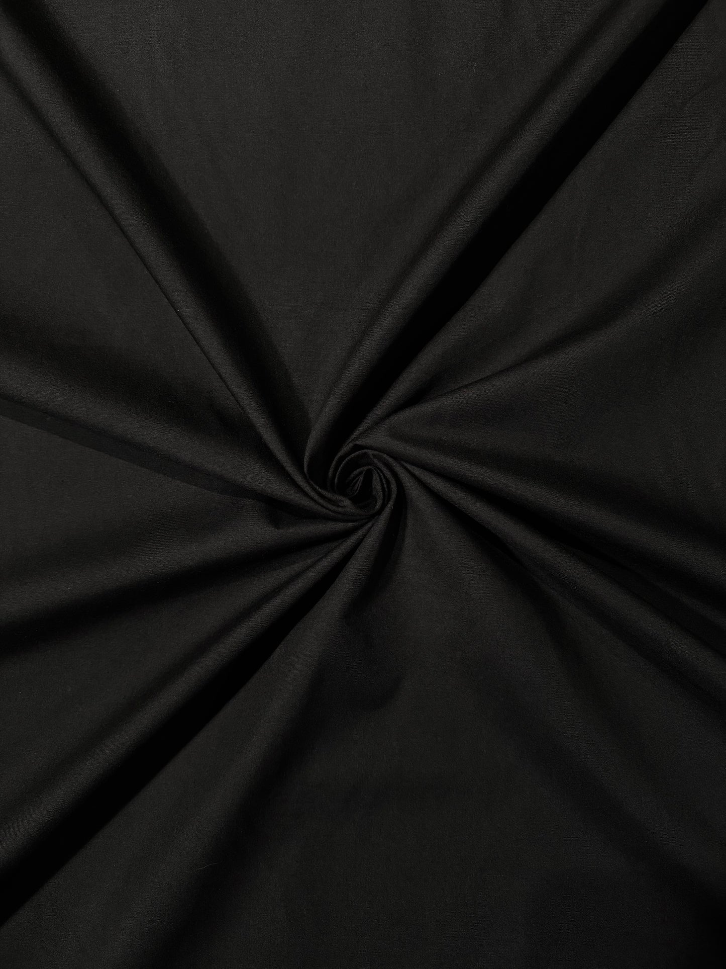 Fabric |  Black Cotton Broadcloth