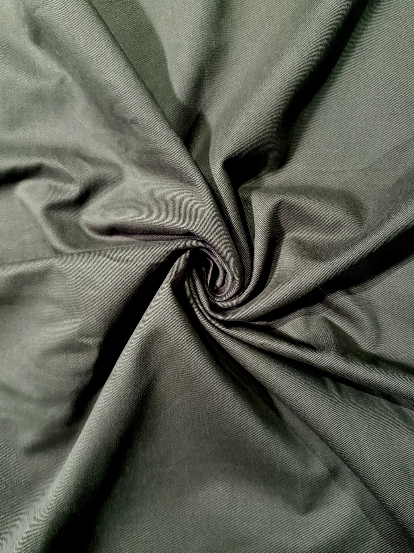 Fabric | Olive Green Brushed Twill