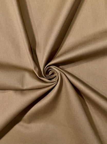 Fabric | Khaki Cotton Twill