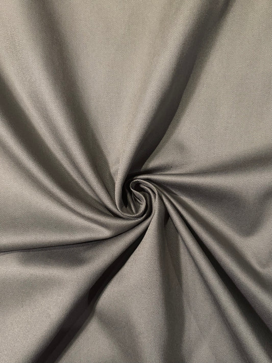 Fabric | Silver Grey Cotton Twill