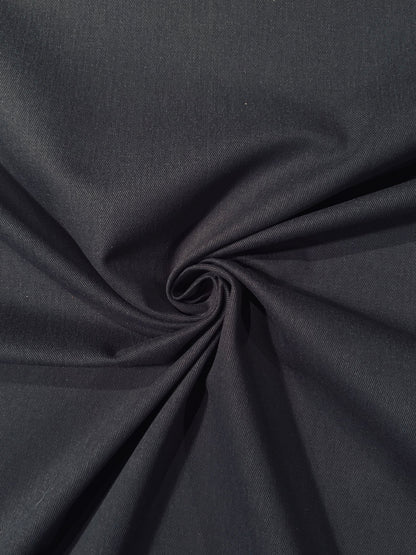 Fabric | Soft Navy Cotton Twill