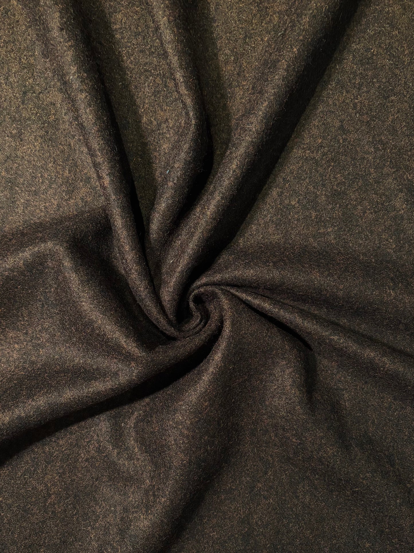 Fabric | Dark Brown Wool Coating