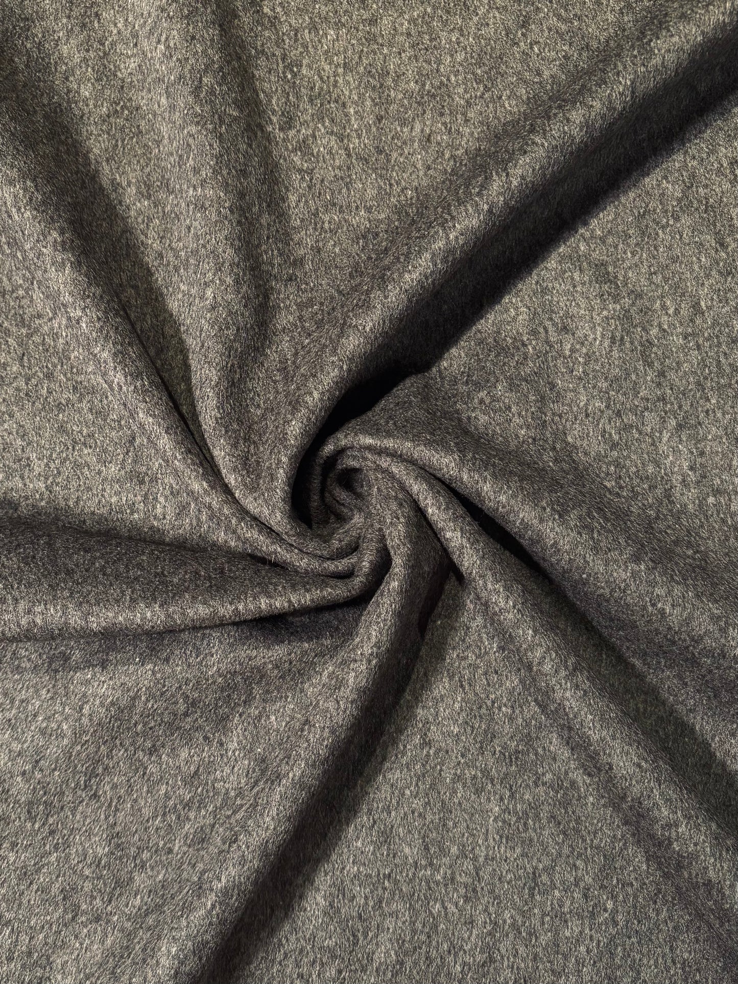 Fabric | Stone Grey Wool Coating