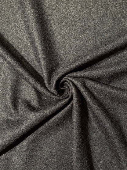 Fabric | Charcoal Grey Wool Coating