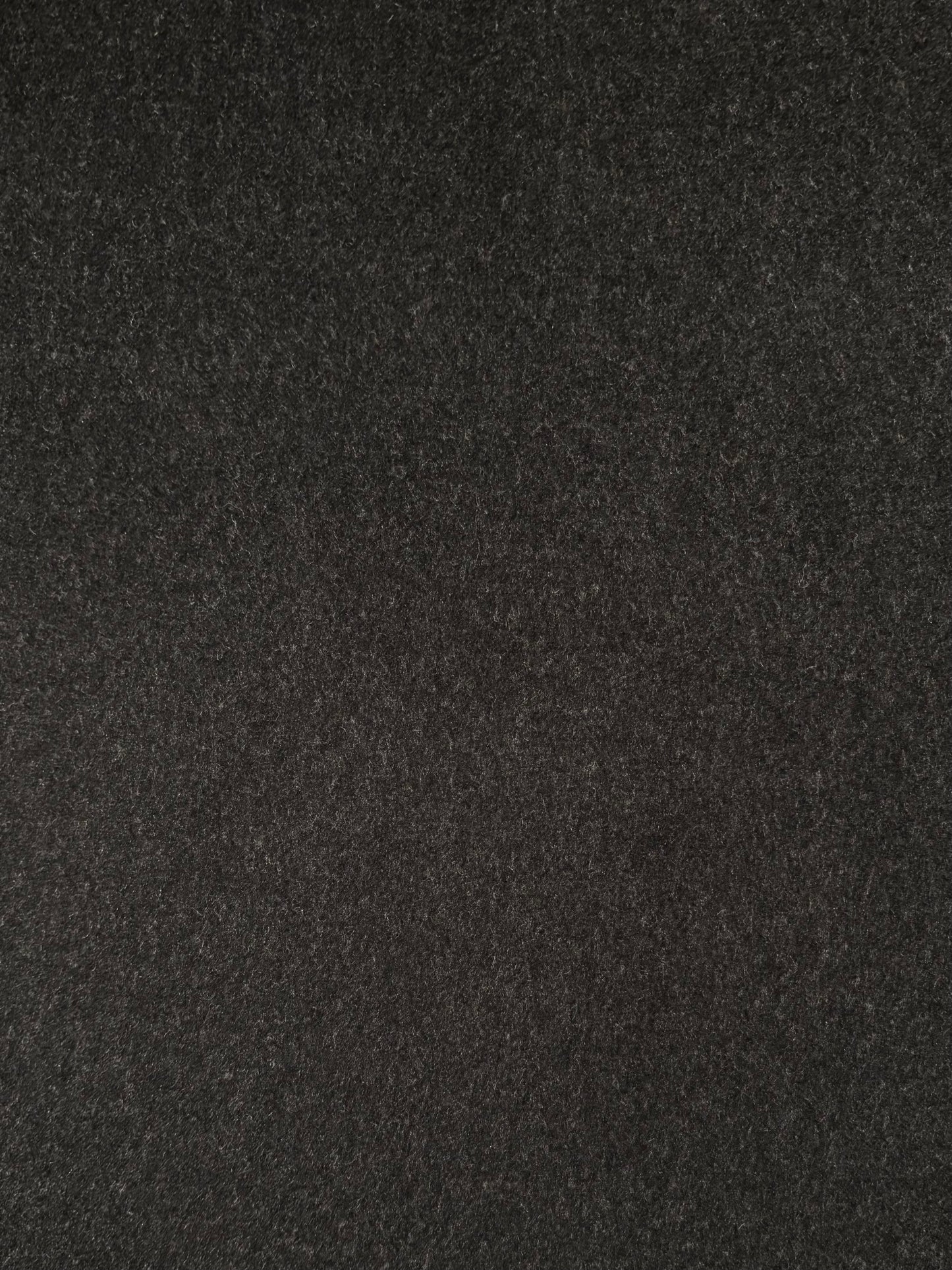 Fabric | Soft Black Wool Coating