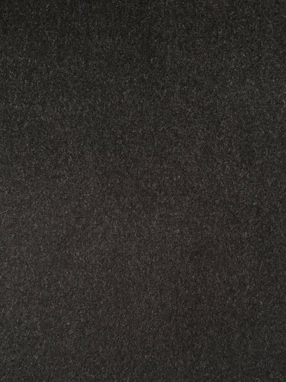 Fabric | Soft Black Wool Coating
