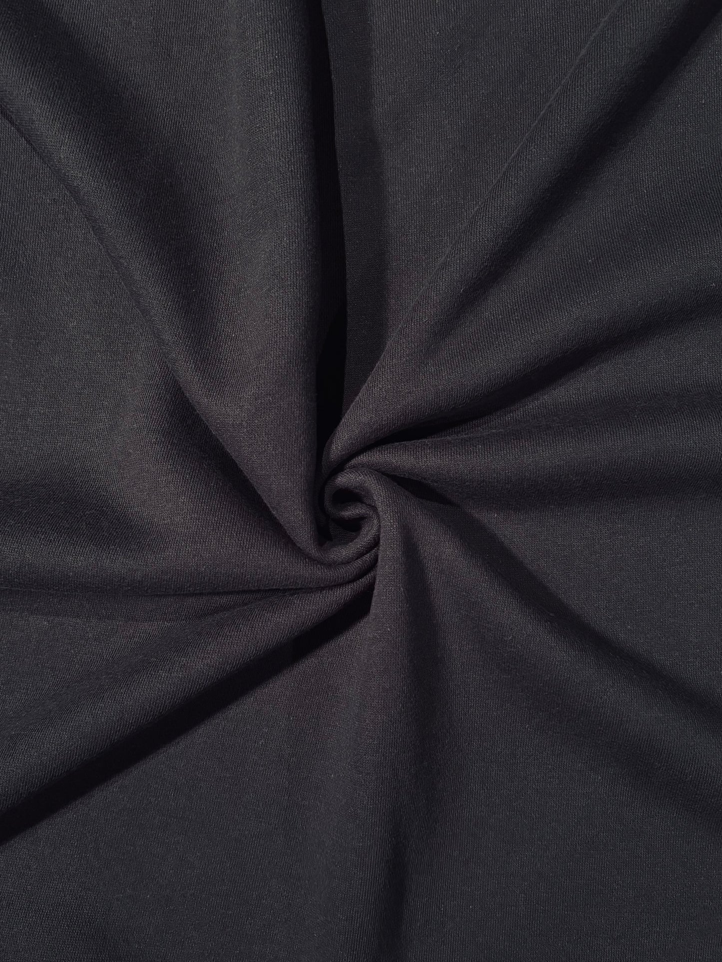 Fabric | Black Fleece Sweater Knit