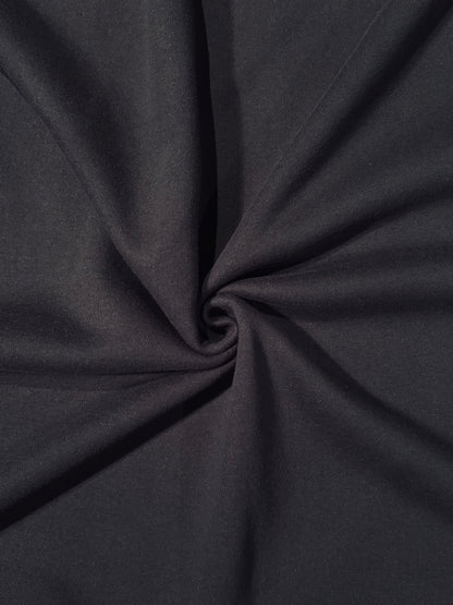 Fabric | Black Fleece Sweater Knit