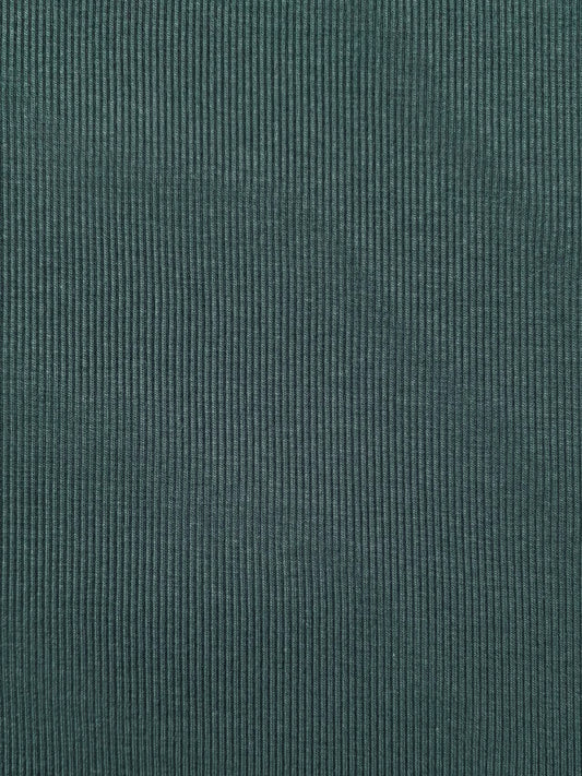 Fabric | Forest Green Rib Knit