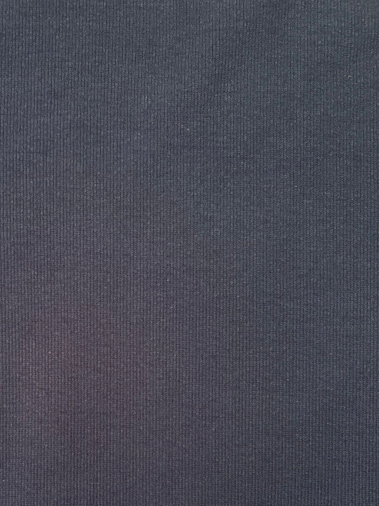 Fabric | Navy Rib Knit