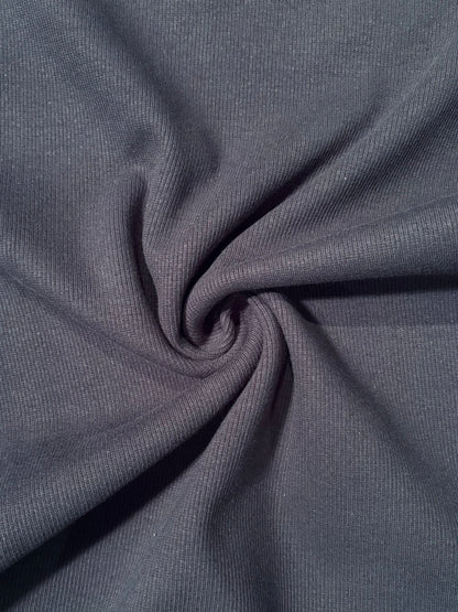 Fabric | Navy Rib Knit