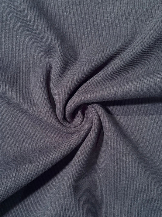 Fabric | Navy Rib Knit