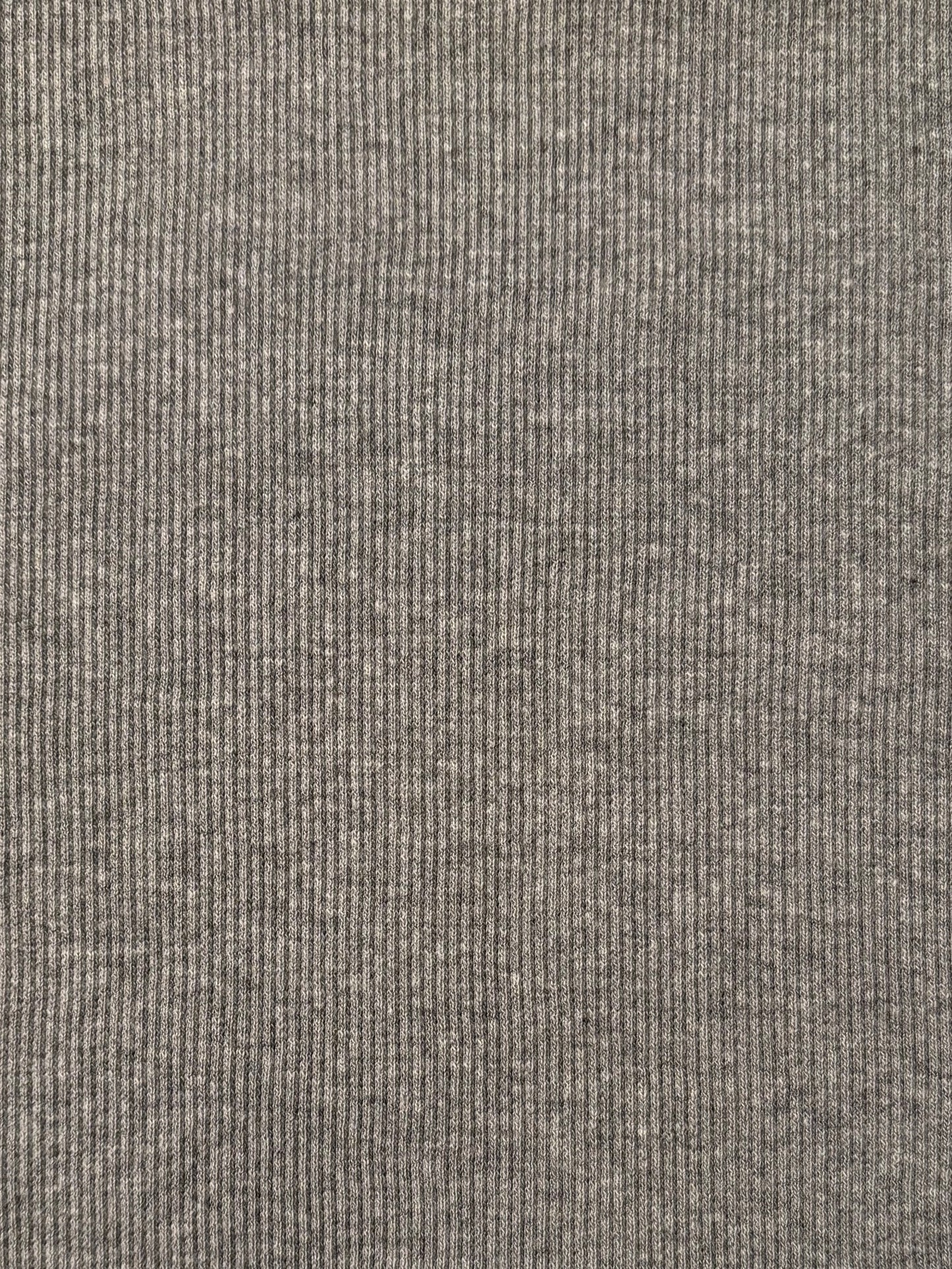Fabric | Light Grey Rib Knit