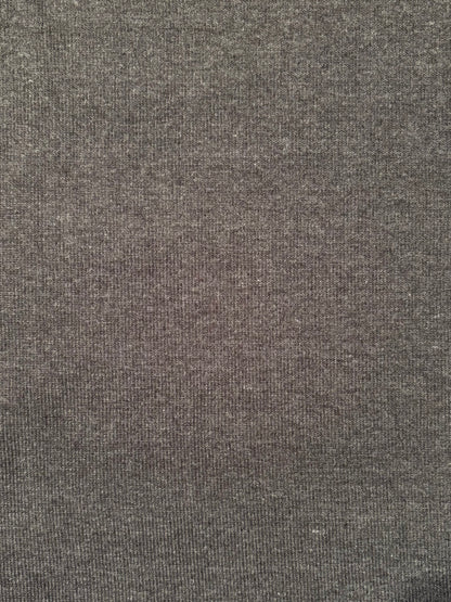 Fabric | Dark Grey Rib Knit