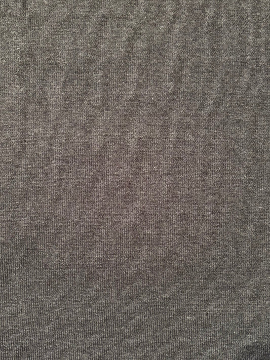 Fabric | Dark Grey Rib Knit