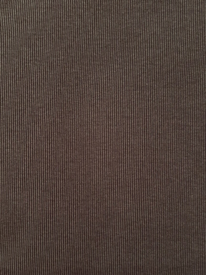 Fabric | Charocal Grey Rib Knit