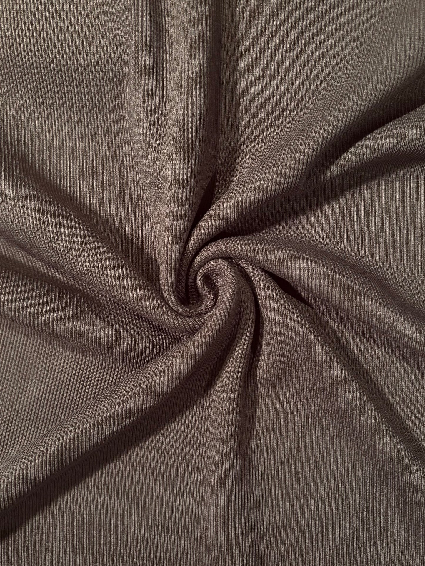 Fabric | Charocal Grey Rib Knit