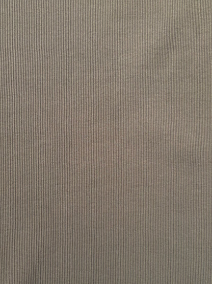 Fabric | Stone Grey Rib Knit