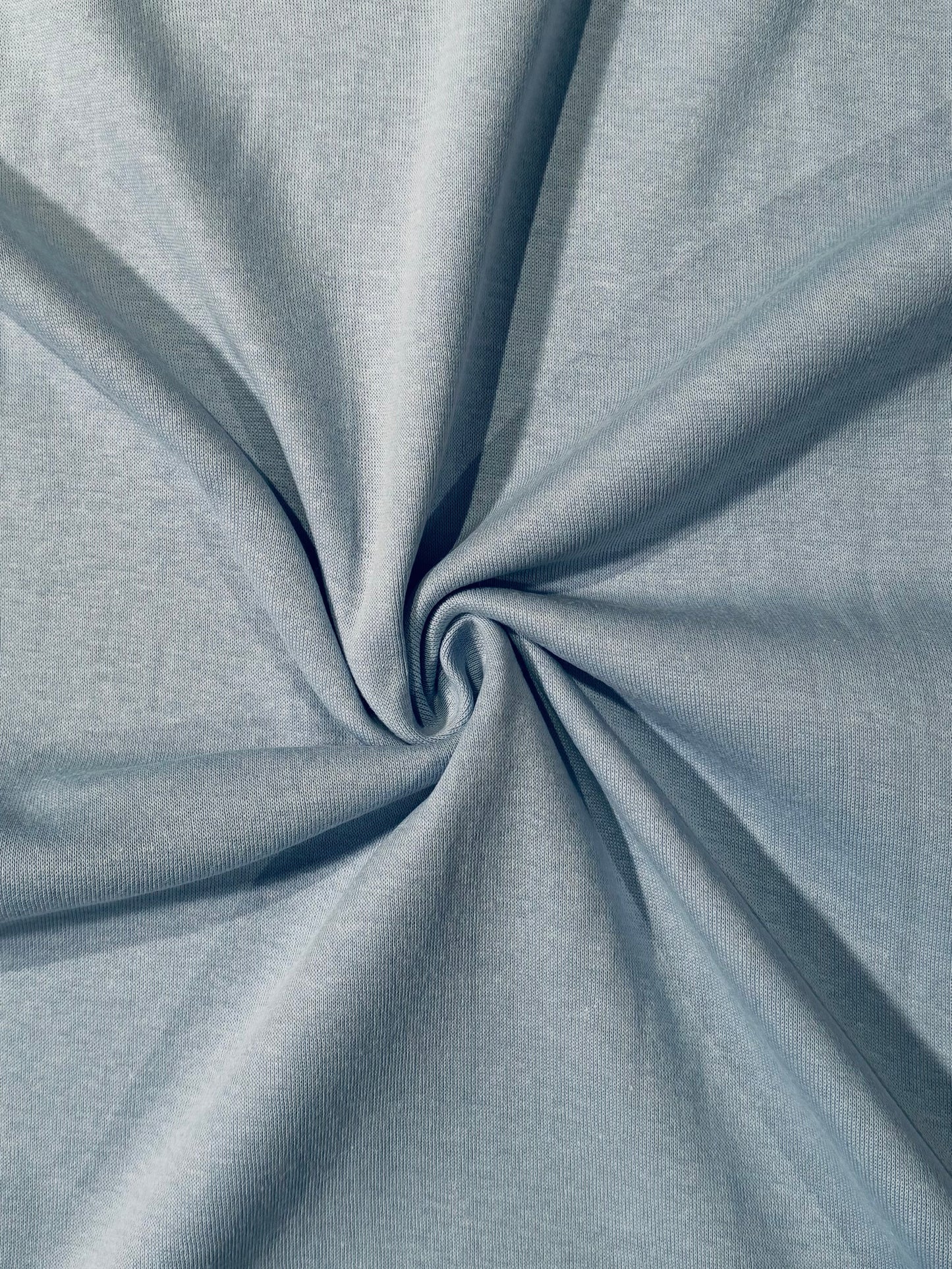 Fabric | Sky Blue Micro-Rib Knit