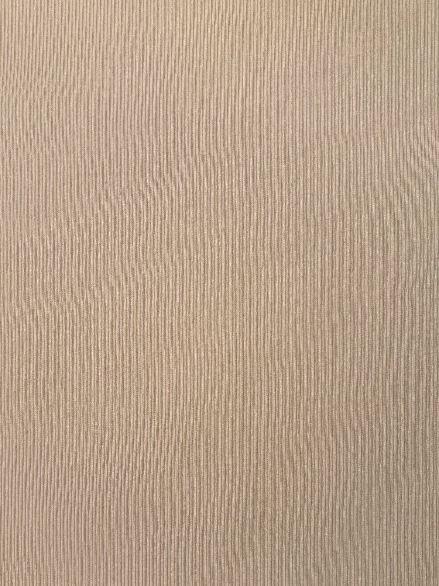 Fabric | Cream Rib Knit