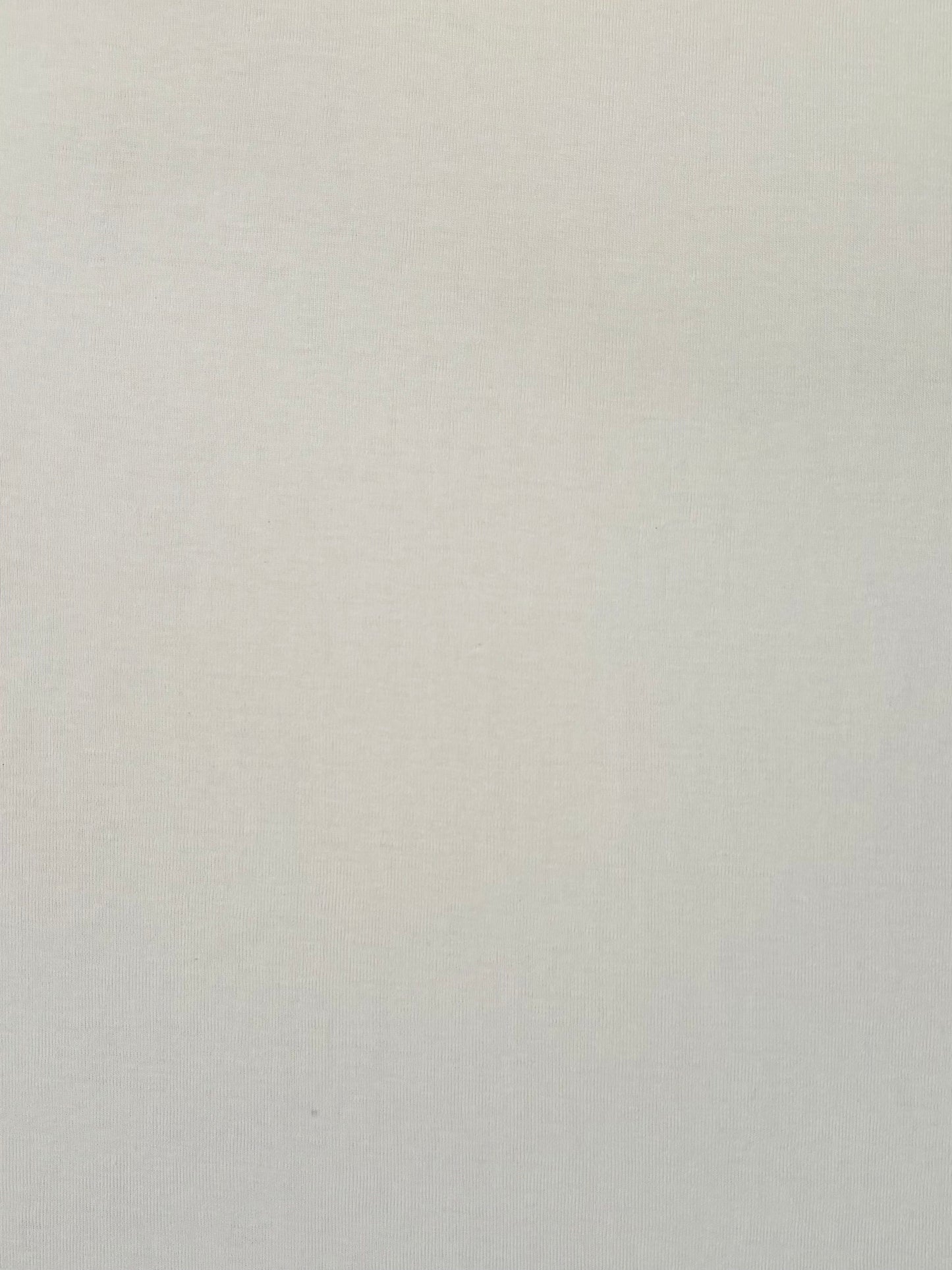 Fabric | White Micro-Rib Knit