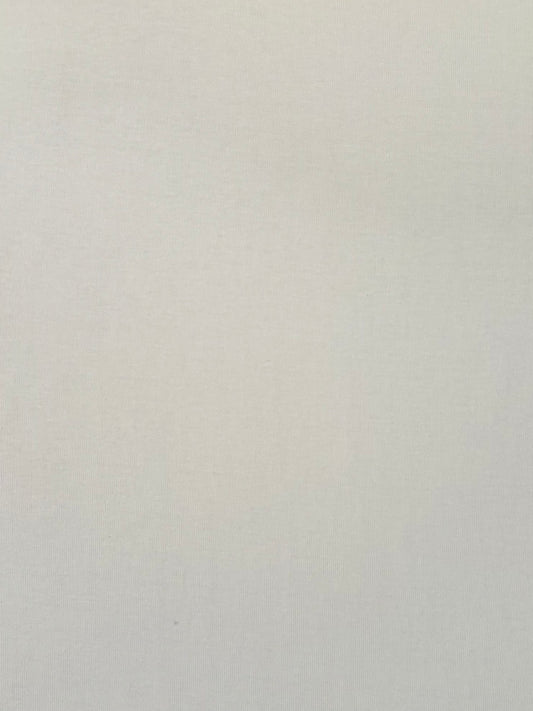 Fabric | White Micro-Rib Knit