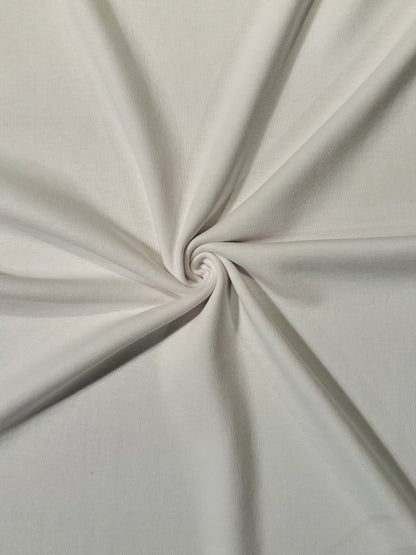 Fabric | White Micro-Rib Knit