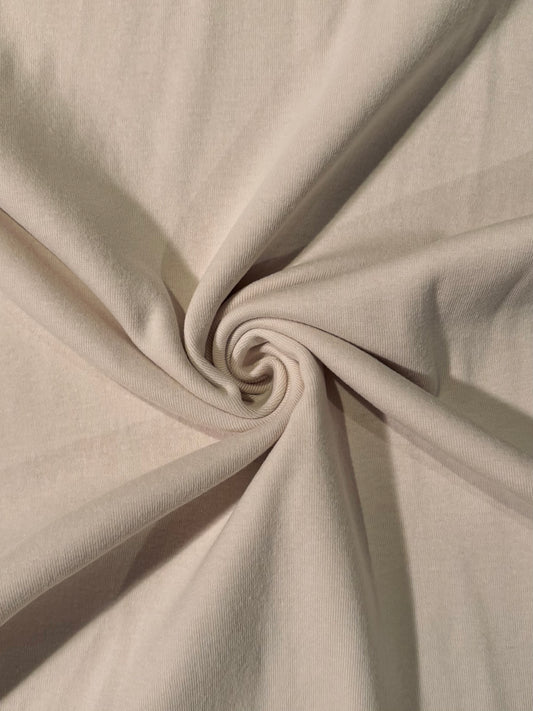 Fabric | Off White Micro-Rib Knit