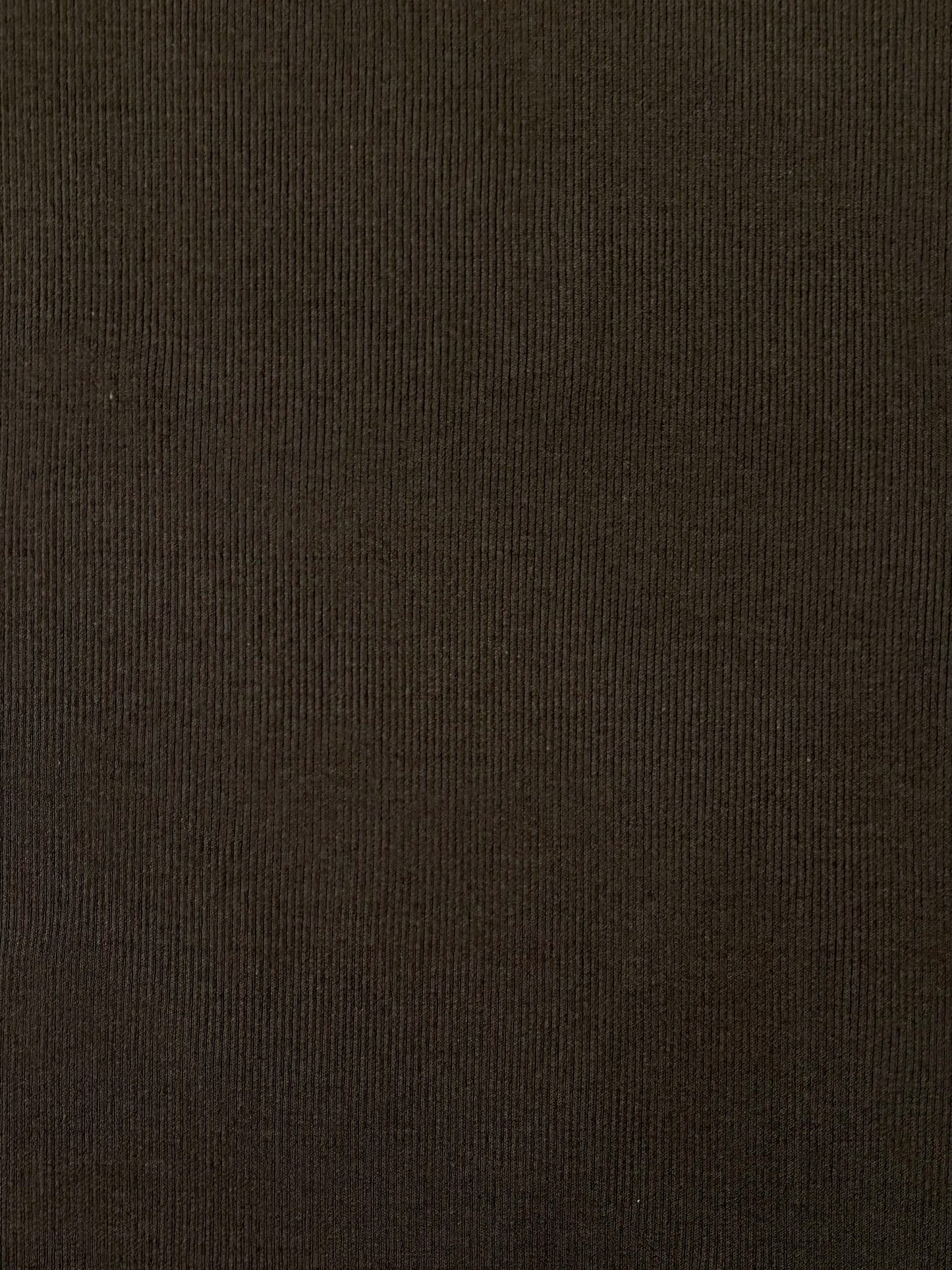 Fabric | Black Rib Knit