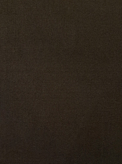 Fabric | Black Rib Knit