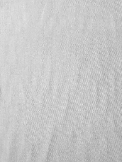 Fabric | White Cotton Lightweight Twill