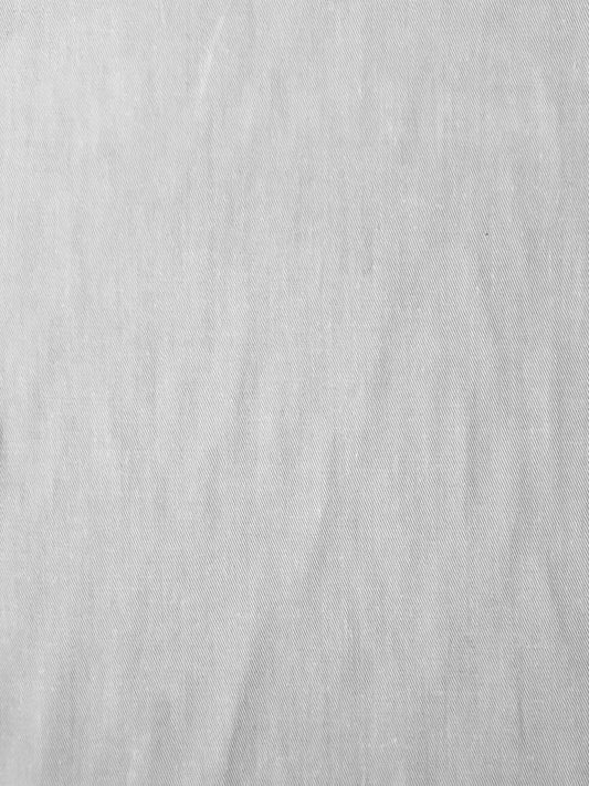 Fabric | White Cotton Lightweight Twill