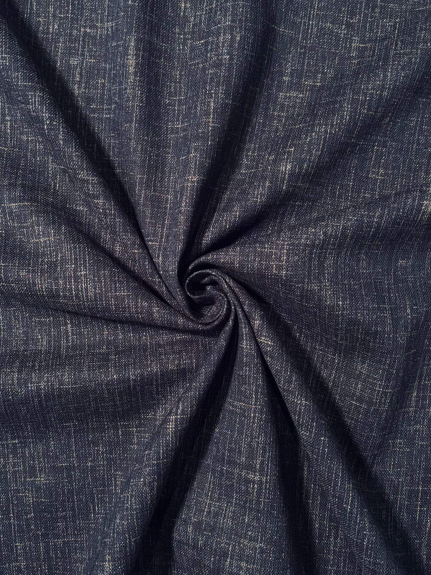 Fabric | Deep Faded Indigo Cotton