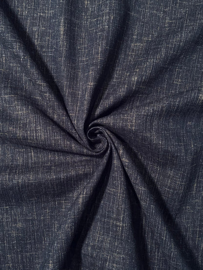 Fabric | Deep Faded Indigo Cotton