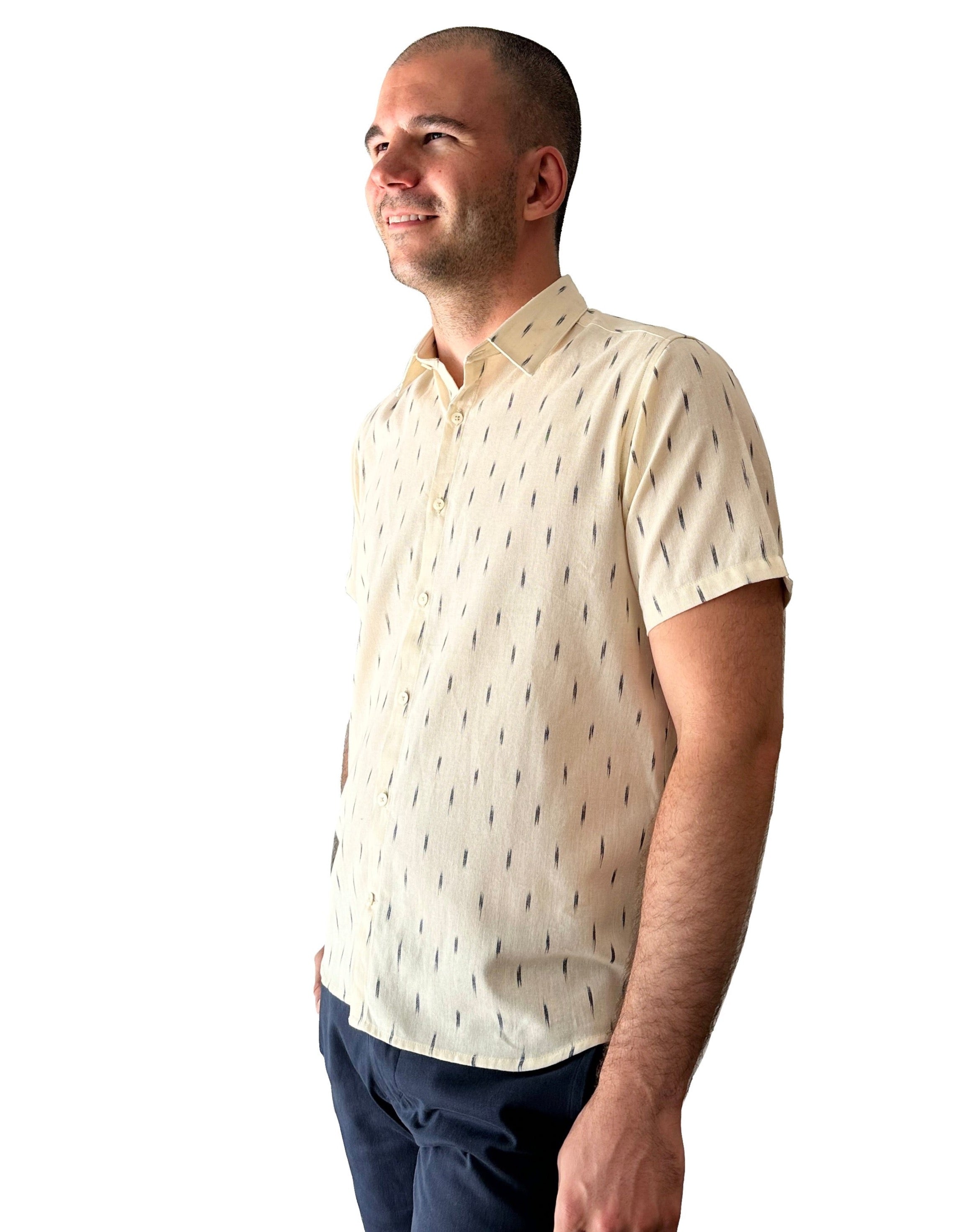 Short Sleeve Dylan Shirt | Bali Wisps