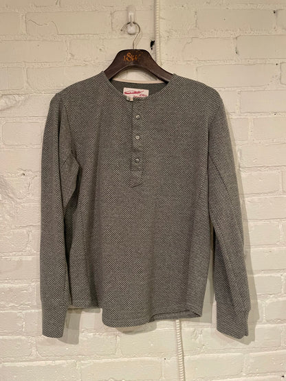 Vintage Heritage Henley | Grey Diamond Fleece
