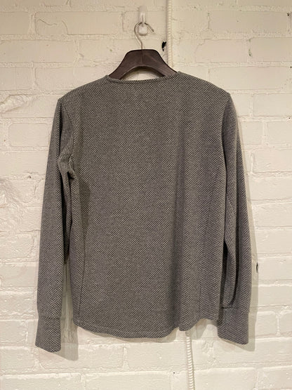 Vintage Heritage Henley | Grey Diamond Fleece