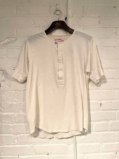 Vintage Hitchhiker Henley | Natural Hemp Cotton