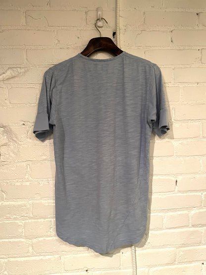Vintage Hitchhiker Henley | Baby Blue Sky Slub
