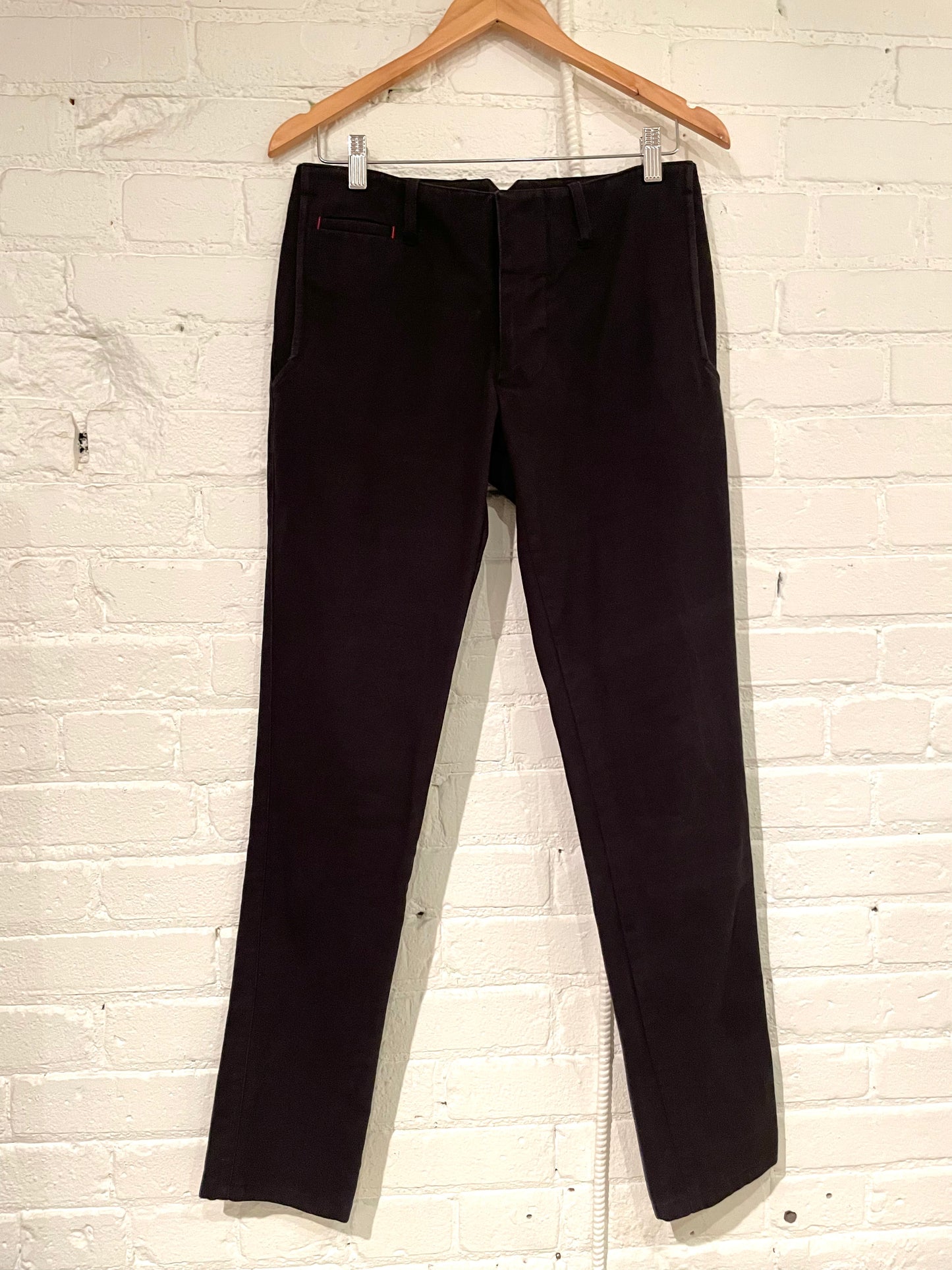 Vintage Signature Trousers | Black Bull Denim
