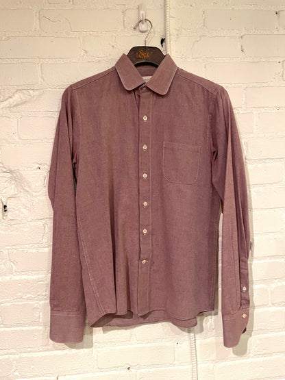 Vintage Long Sleeve Pocket-Dylan | Faded Red