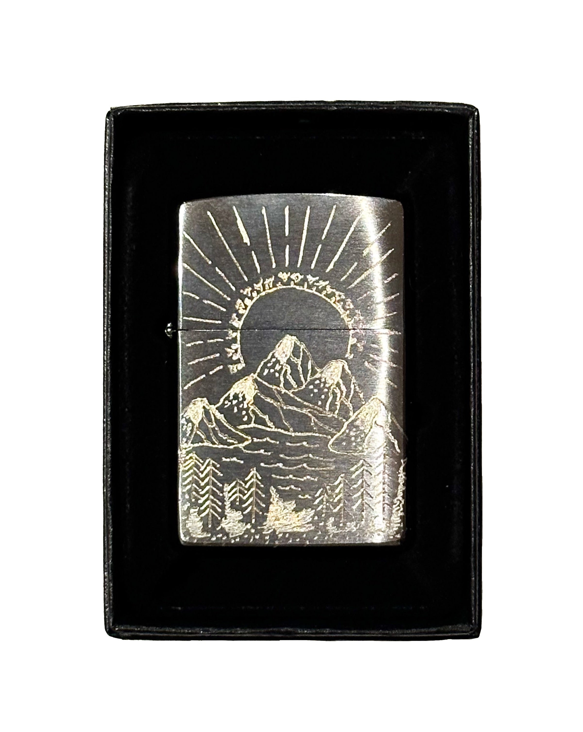 Vices Collection | Chrome Mountain View Lighter
