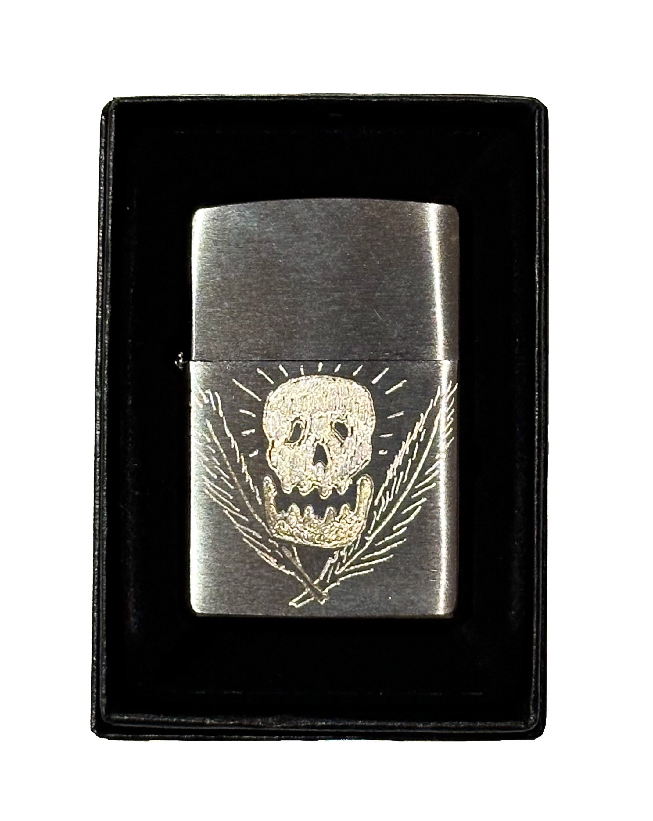 Vices Collection | Chrome Skull Lighter